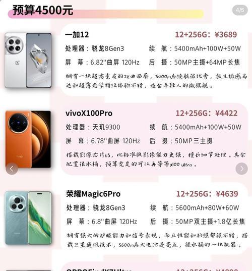 现在买手机买哪款好用？2024年最新智能手机推荐指南
